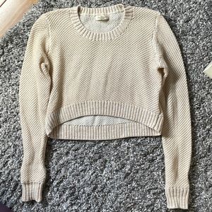 Silence + Noise Cropped Sweater